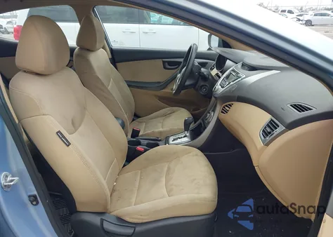 2011 Hyundai Elantra Gls (Ulsan Plant) from USA, damaged, VIN KMHDH4AE2BU097348